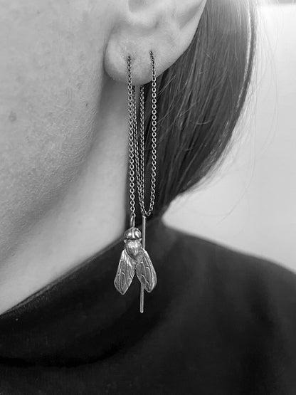 Fly Threader Earring
