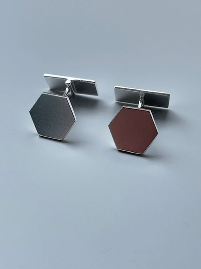 Cufflinks Hexagon