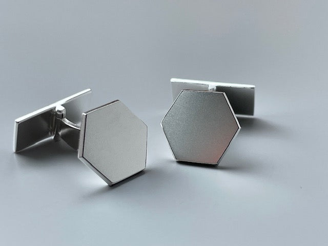 Cufflinks Hexagon